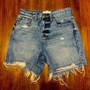 NWOT pistola denim shorts with button fly